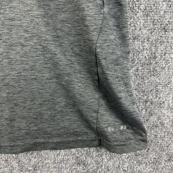 Nike Tee Shirt Mens XL Gray Dri Fit Short Sleeve Crew Neck Pullover Logo - Picture 8 of 9